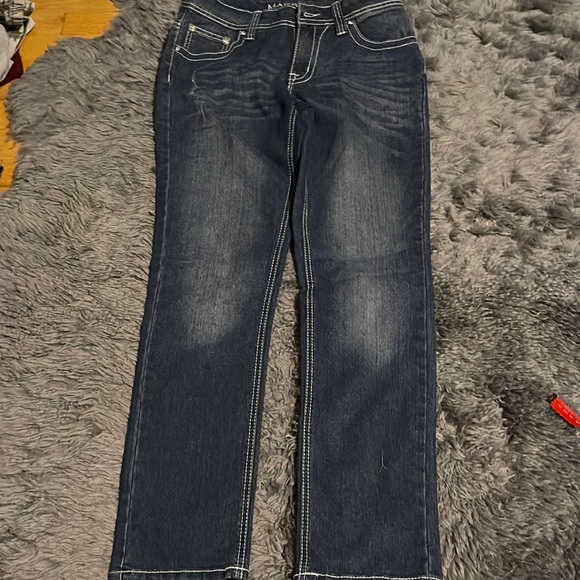 Massini jeans with bling on back pockets - Picture 1 of 4